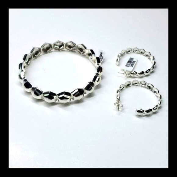 Legend Amrapali Regal Lavali Collection Sterling Silver Bangle Bracelet - Picture 6 of 7